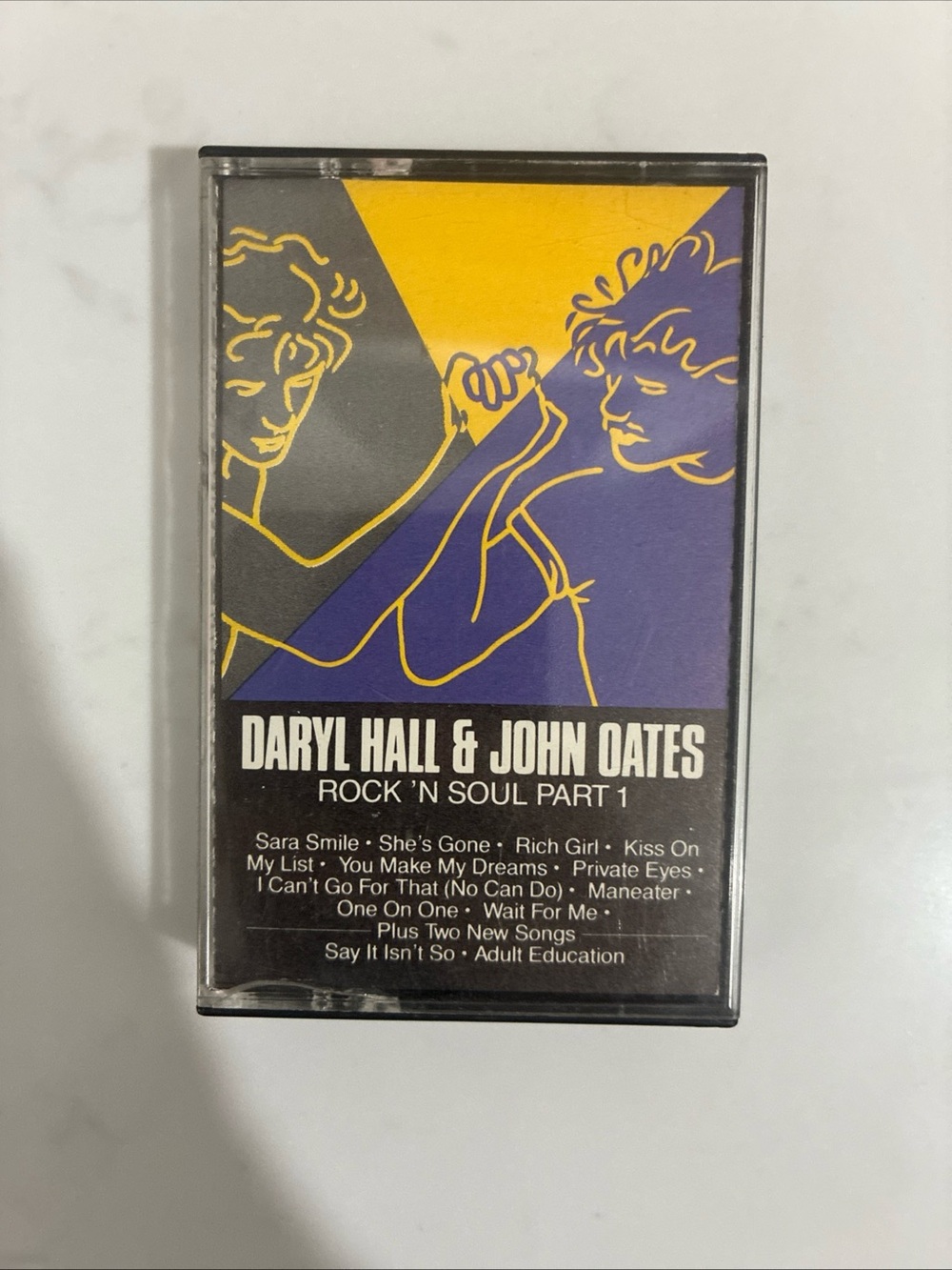 Daryl Hall and John Oates Cassette Tape